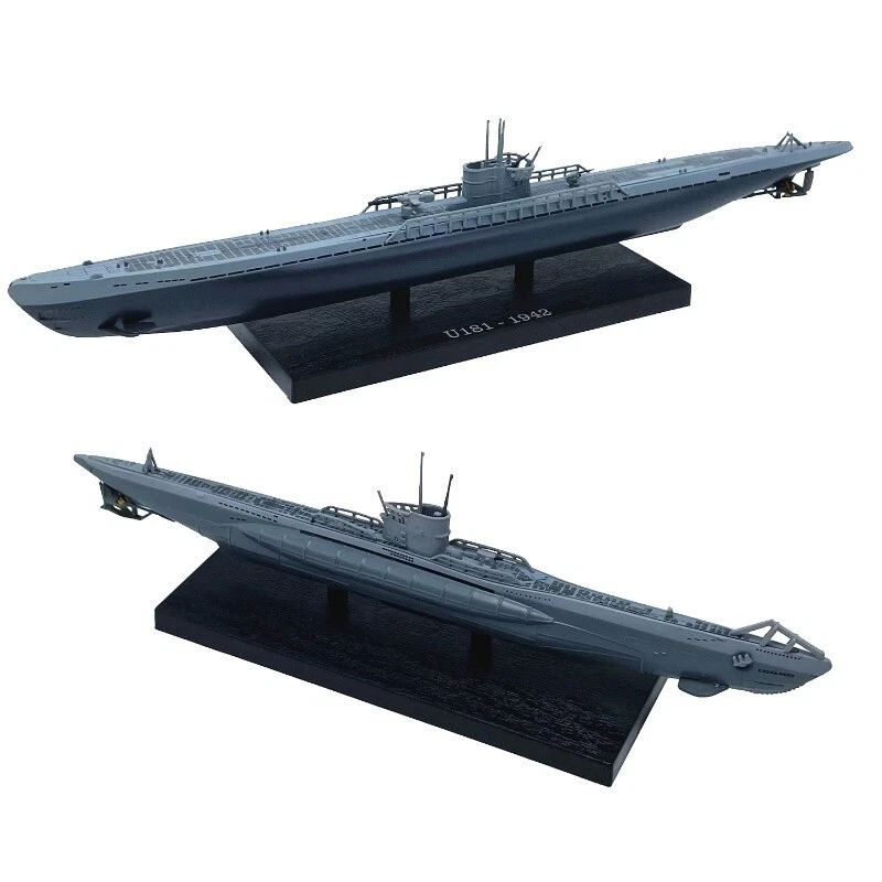 1: 350 Scale Alloy Diecast Military Model World War II Submarine Collection gift - Image 4 of 4
