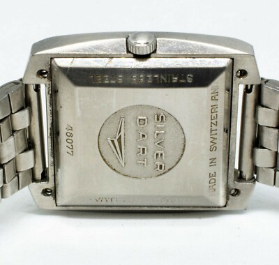 Tiara of Switzerland Silver Dart Automatic 25J Wrist Watch | eBay 