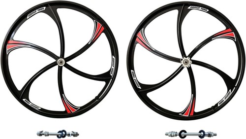 CDHPOWER 26" Bike Mag Wheel Set/Magnesium Wheel Rim Front &Rear-MTB Road Bicycle - Picture 14 of 25