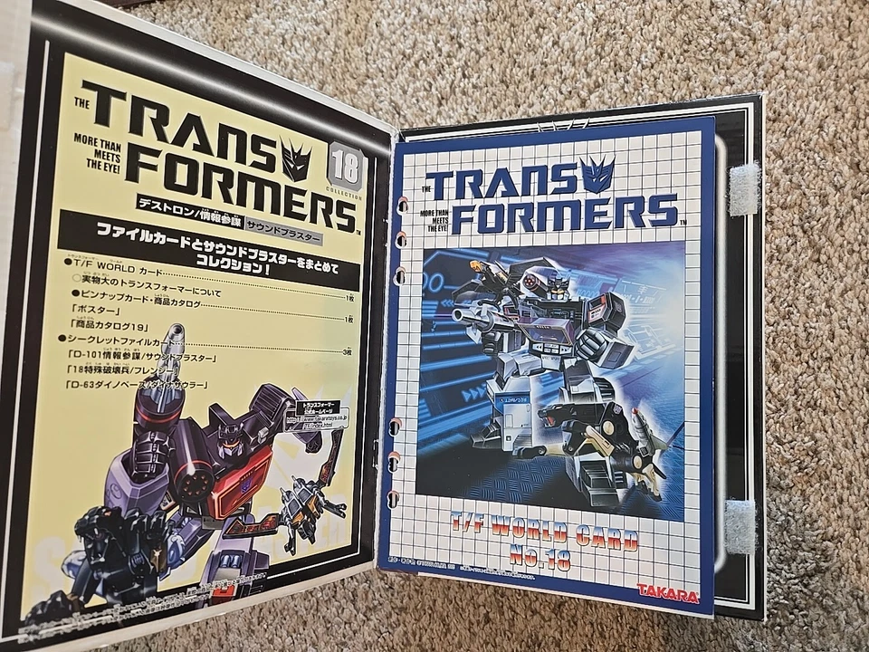 Transformers Collection 18 G1 Soundblaster 2005 Book Reissue, Open Box - Image 2 of 4