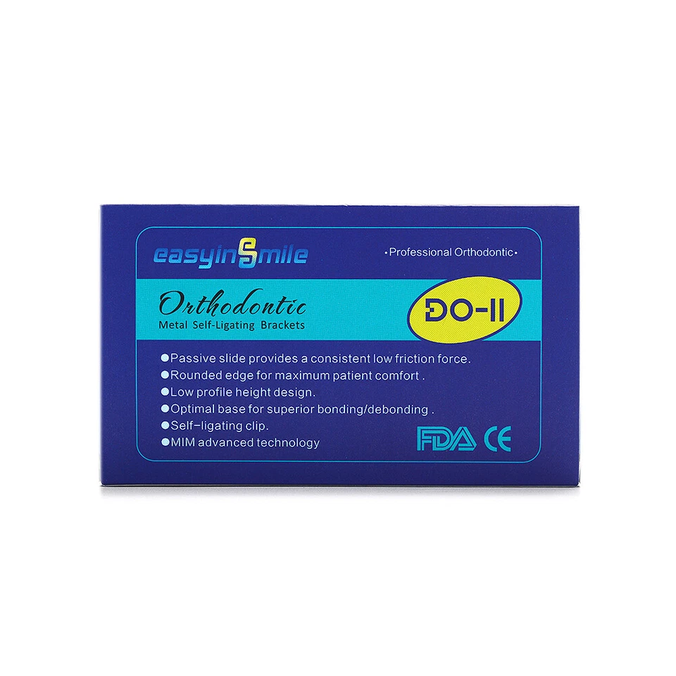 Soporte ortopédico dental MINI brackets autoligables de metal/cerámica Roth/MBT 345 Foto 4 de 4