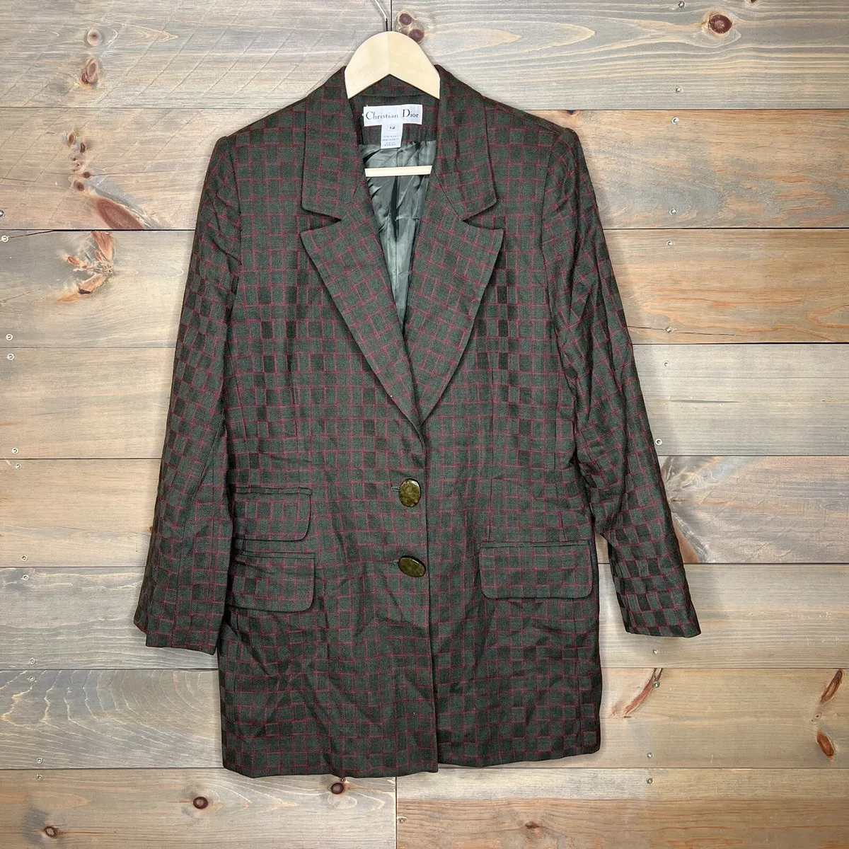 Vintage christian sales dior blazer
