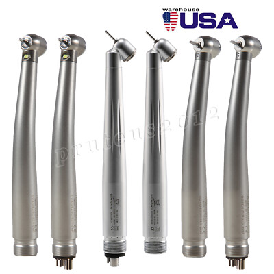Estilo Pieza de Mano Dental de Alta Velocidad 45 Grados/Luz LED 4/2 Agujeros