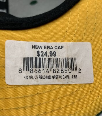 その他 Item 10 Green Bay Packers NFL Football 59FIFTY Sz 6 5/8 Hat Baseball Cap