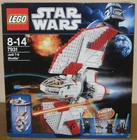 Lego Star Wars 7931 Jedi T-6 Shuttle with Figures Instructions Original Box 100% Complete