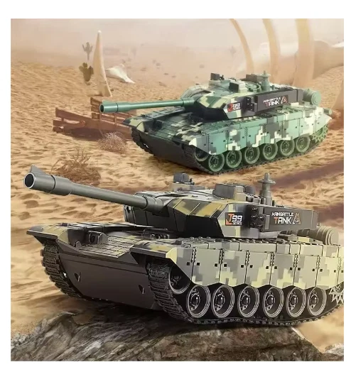 Tanque RC 33CM - Control Remoto Battle Crawler Vehículo Juguete para Niños Foto 2 de 4