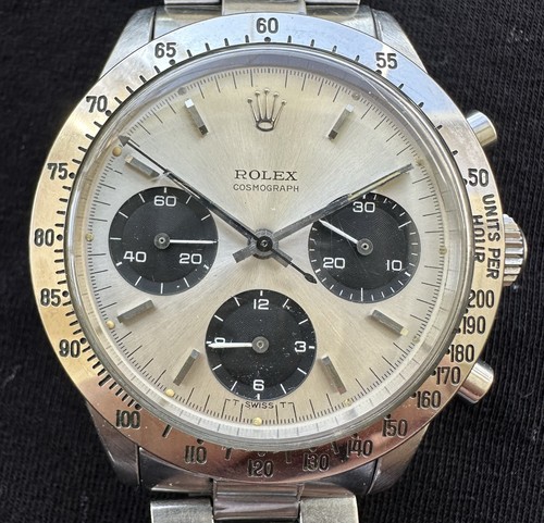 Rolex Pre Daytona Cosmograph Solo Dial 6239 Rare Early 1 mil serial number