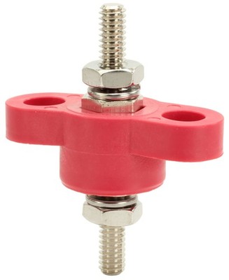 Fastronix 1/4'' Red Remote Battery Terminal Feed Thru