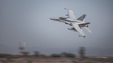 military McDonnell Douglas FA 18 Hornet aircraft vehicle American a 11x17 Poster