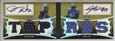 2010 Topps Triple Threads Gold 24/25 Ryan Mathews Jahvid Best #RRARP-4 Auto sq1