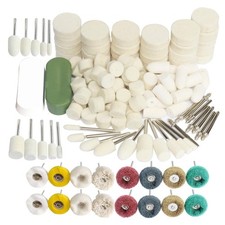 146PCS Abrasive Wheel Buffing Polishing Wheel Set,Rotary Tool Accessories Kit...