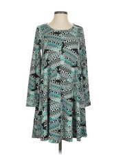 Karen Kane Women Green Casual Dress S