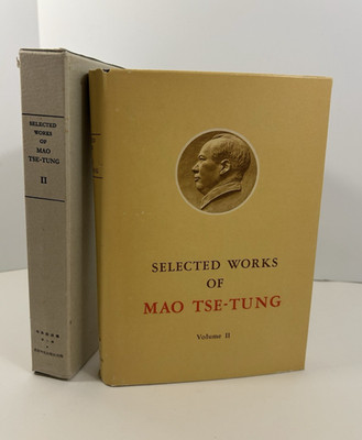 Selected Works of Mao Tse-Tung Volume II 2nd Printing Hardcover w/ Slipcase