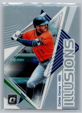 2019 Donruss Optic #OI-9 Carlos Correa Illusions Holo
