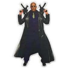 Patch - C&D Visionary - The Matrix Morpheus 2.75"x4.1" Iron-On NEW