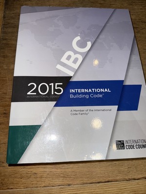 2015 ICC International Building Code Paperback - CLEAN MINT LIKE NEW