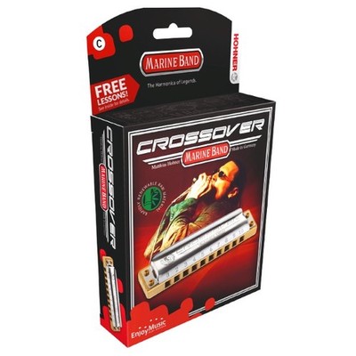 HOHNER Marine Band Crossover C   C-Dur   Mundharmonika   diatonisch   Bambus