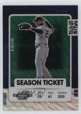 2021 Panini Contenders Season Ticket Optic Green Wave Prizm Gleyber Torres 1i3m