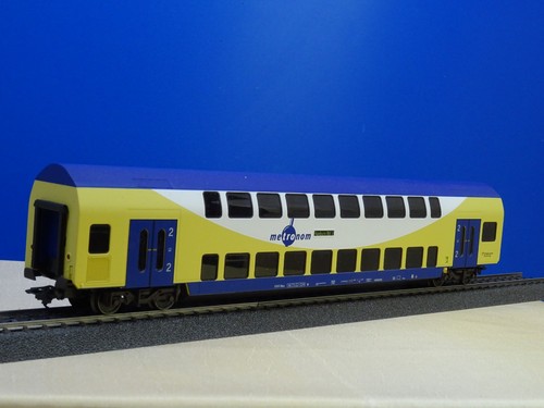 Trix H0 Metronom Doppelstockwagen 2. Klasse 30005 DBpza  Top Zustand GB52 | Condition: Neu