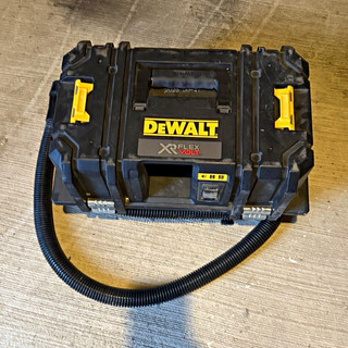 NEW DEWALT XR FLEXVOLT Cordless Wet & Dry Canister Vacuum with Hose Black/Yellow