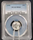 1949 10C Roosevelt Dime PCGS MS64 6808