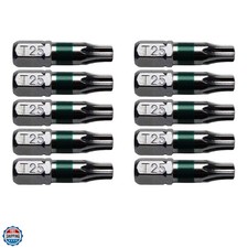 T25 Torx/Star Driver Bit - Color Coded T25 x 1" Torx/Star Drive Bit for Screw...