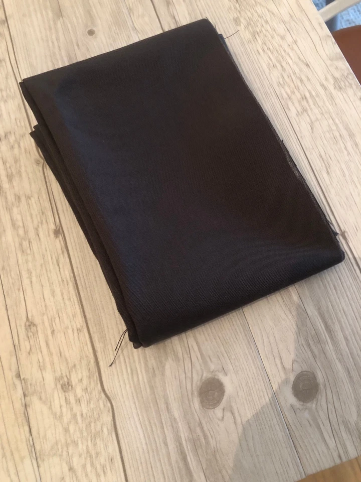 Outdoor Stoff dunkles Anthrazit 26x145cm