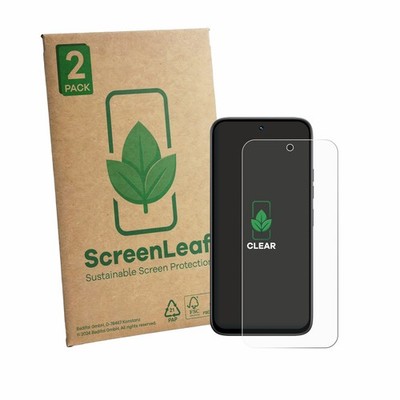 2x ScreenLeaf Displayschutzfolie für Tecno Spark 50 4G nachhaltig verpackt