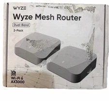 Wyze AX3000 Dual-Band Wi-Fi 6 Mesh Router - White