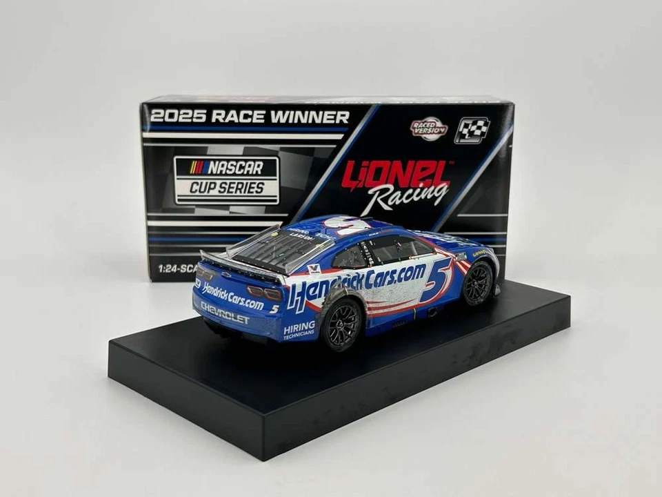 NASCAR 2025 KYLE LARSON #5 HOMESTEAD RACE WIN  HENDRICKCARS . COM  1/24 CAR - Image 3 of 3