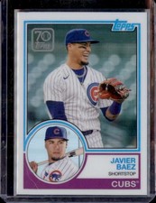 2021 Topps - 70 Years of Topps Baseball Chrome (Series 1) #70YTC-33 Javier Baez