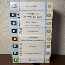 Lot of 8 - Cricut Cartridges For Legacy Cricut Cutting Machine Crafting