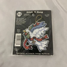 Counted Cross Stitch Kit Stitch 'N Hang Dove #3368 Needle Magic