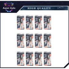 12Pcs*85g RTV Silicone Gasket Maker Grey High Temp Sealant Resists Oil Water