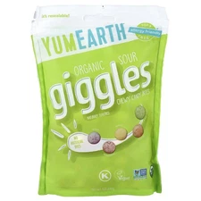 Organic Giggles®, Chewy Candy Bites, Sour, 5 oz (142 g)