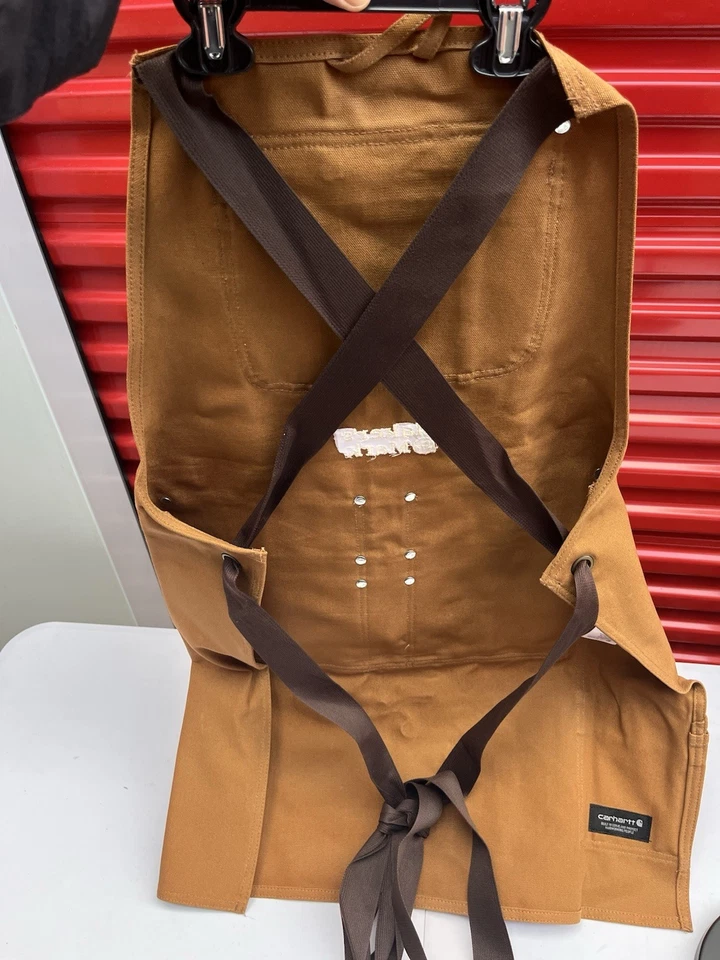 Avental de pato firme masculino Carhartt X Maker’s Mark novo com etiquetas - Imagem 4 de 4