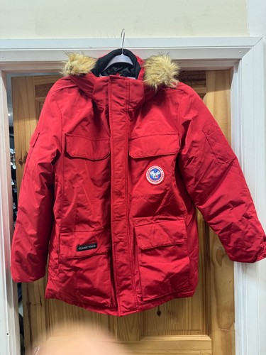 RED, CLASSIC VOGUE, FASHION CLASS, GOOSE DOWN JACKET OR COAT *NEW* SIZE XL - Afbeelding 2 van 14
