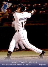 2013 Tri-City Dust Devils Grandstand #29 Mike Tauchman Palatine Illinois IL Card