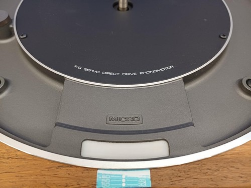 MICRO SEIKI DD-7 Direct Drive Turntable Record Player Working - Picture 14 of 18
