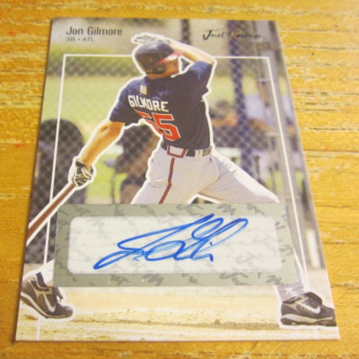 RYAN MARC & McGINLEY ARMITANOポストカード付 Jon Gilmore 2007 Just Rookies Autographs #25 Trading Card