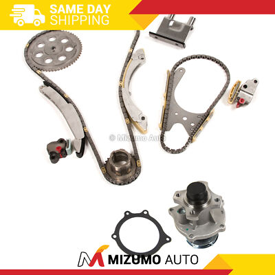Timing Chain Kit Water Pump Fit 07-11 GMC Hummer Isuzu Chevrolet 2.9L 3.7L
