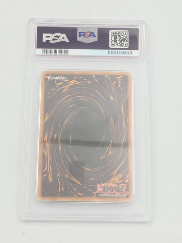 2004 Yugioh Super Rare 1st Edition Ancient Sanctuary AST-067 Legacy Hunter PSA 5 - Picture 2 of 2