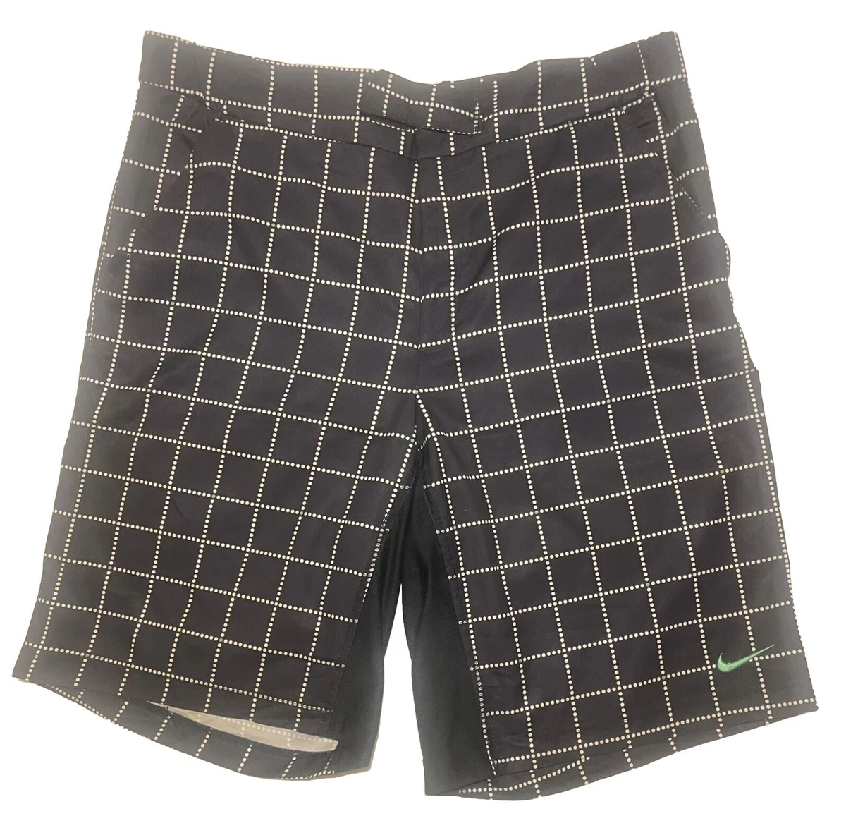 Nike plaid tennis shorts clearance