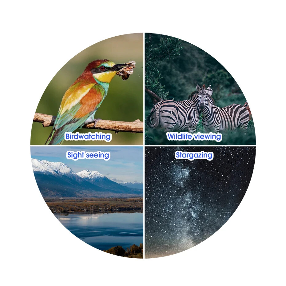 Binoculars Professional IPX7 Waterproof camping equipment FMC BAK4