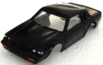 87 Buick Grand National Black JL XtracTion SlotCar SnapOn BODY for AFX autoworld
