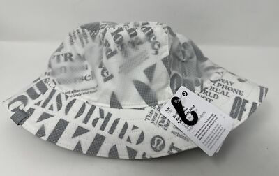 Lululemon Both Ways Bucket Hat Manifesto Print Size M/L New NWT Lululemon Both Ways Bucket Hat | Mercari main image 4