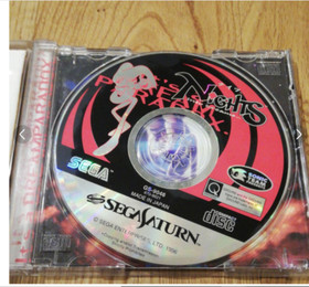 SEGA SATURN NIGHTS Japanese Edition with box and manual  Good SEGA 1996