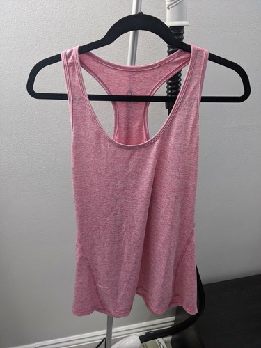 Top sin mangas IcyZone Yoga Entrenamiento Racerback rosa brezo coral talla 2XL NUEVA SIN ETIQUETAS - Imagen 4 de 7