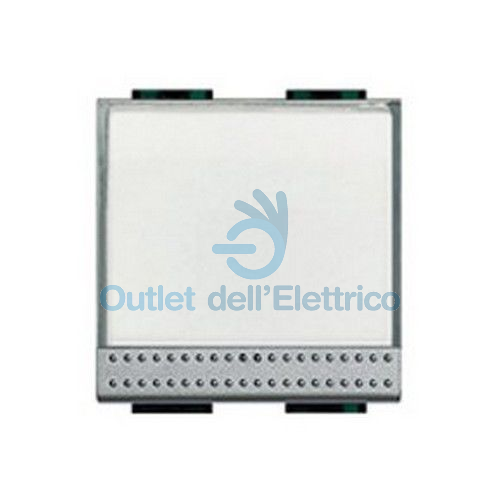 BTICINO LIGHT TECH PULSANTE PORTANOME 24V 10A NT4040 LIGHT TECH