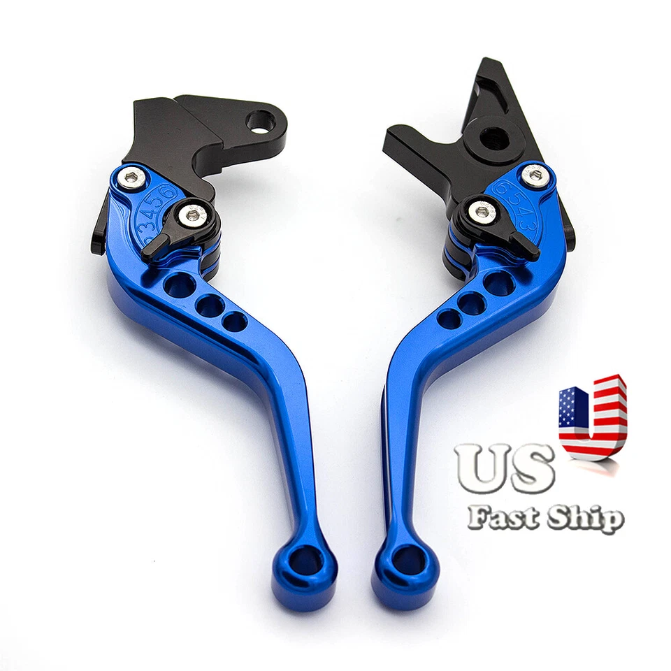 Palanca de freno de embrague corto CNC para Honda CBR 600 F/F2/F3/F4/F4i 87-2006 Stock EE. UU. Foto 2 de 4